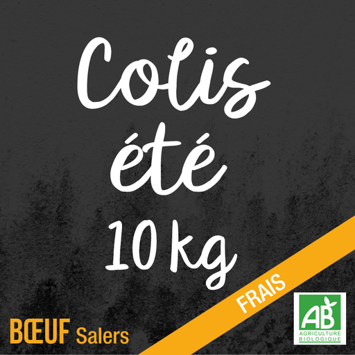 Boeuf - colis été 10kg (frais)
