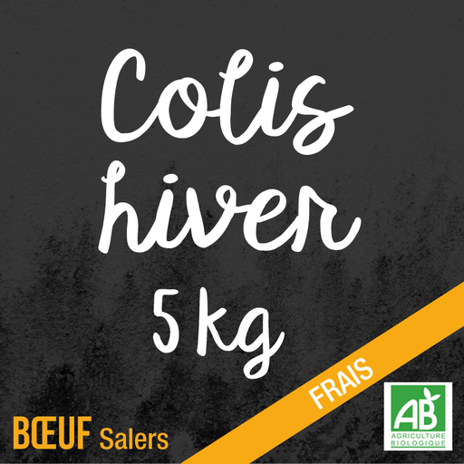 Boeuf - colis hiver 5kg (frais)