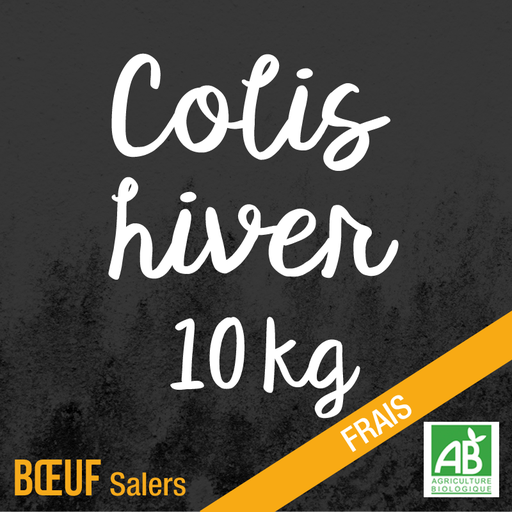 Boeuf - colis hiver 10kg (frais)
