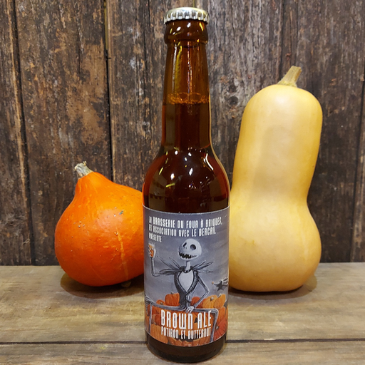 Brown Ale Butternut (33cl) - Brasserie Four à Briques