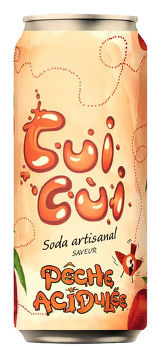 Pêche acidulée Cui-Cui (33cl)