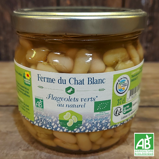 Flageolet vert au naturel (37cl)