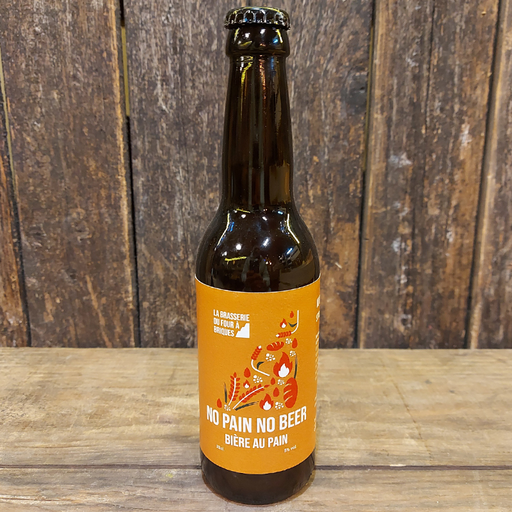 Bière au pain - No pain no beer (33cl) - Brasserie Four à Briques