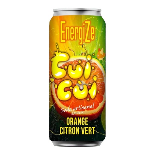 Energize Orange Citron vert "Cui-Cui" (33cl)
