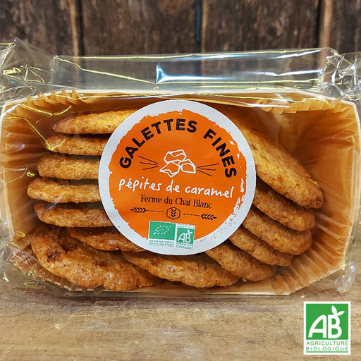 Galettes pépites de caramel