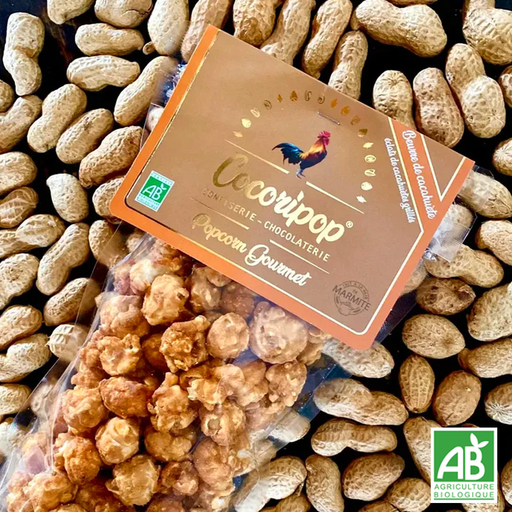Popcorn beurre de cacahuètes