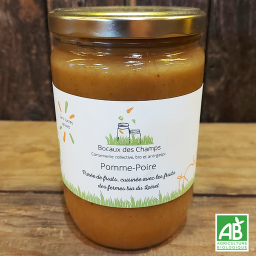 Purée pomme-poire (600g)