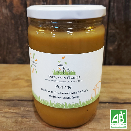 Purée de pommes (600g)