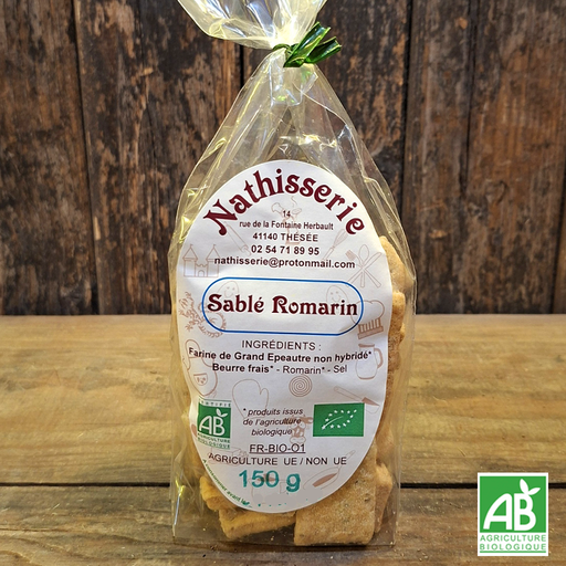 Sablé romarin
