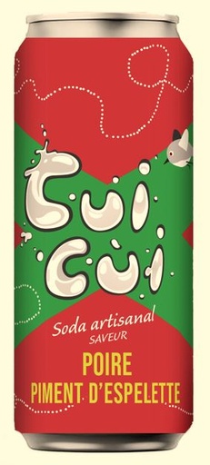 Poire - Piment d'Espelette "Cui-Cui" (33cl)