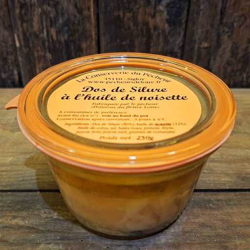 Dos de Silure à l'huile de noisette