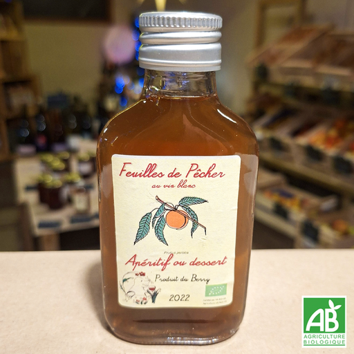 Feuilles de Pêcher (flasque 10cl)