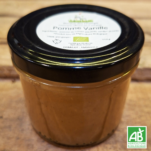 Purée pomme-vanille (110g)