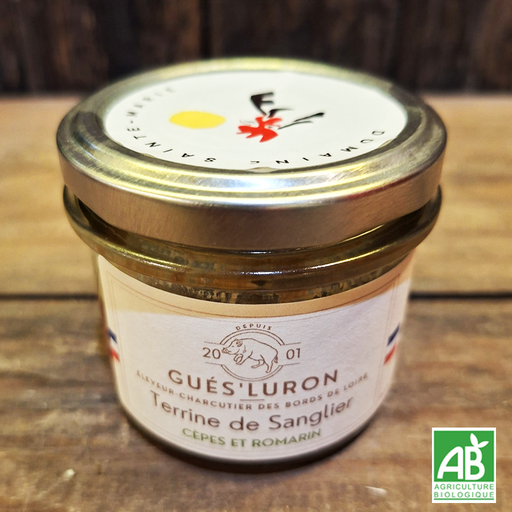 Terrine de Sanglier Cèpes & Romarin