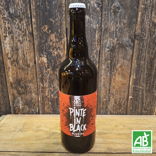 IPA "Pinte in black" (75cl) - Brasserie du Vauret
