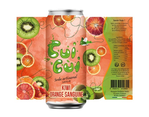 Kiwi Orange sanguine "Cui-Cui" (33cl)
