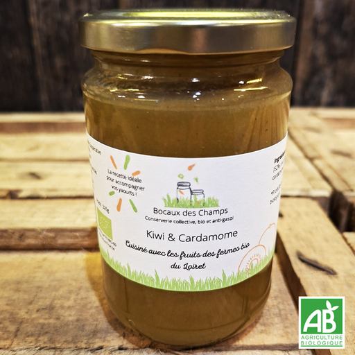 Confiture Kiwi Cardamome (325g)