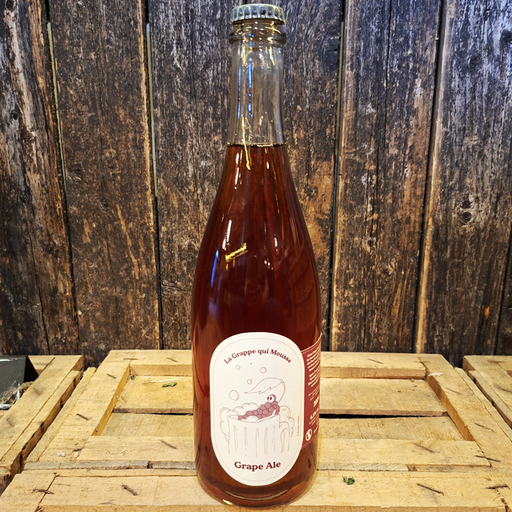 Grape Ale - La Grappe qui Mousse (75cl) - Brasserie Barbe Mousse