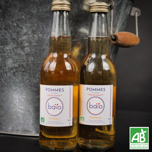 Pétillant de pomme (33cl) - Baïo