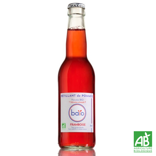 Pétillant de Pommes Framboise (33cl) - Baïo